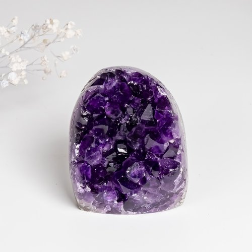 石之王 King Stones - 水晶天然石飾品、原礦 ESP 拇指晶鎮 410221 開運小物紫水晶 小資族輕鬆入手