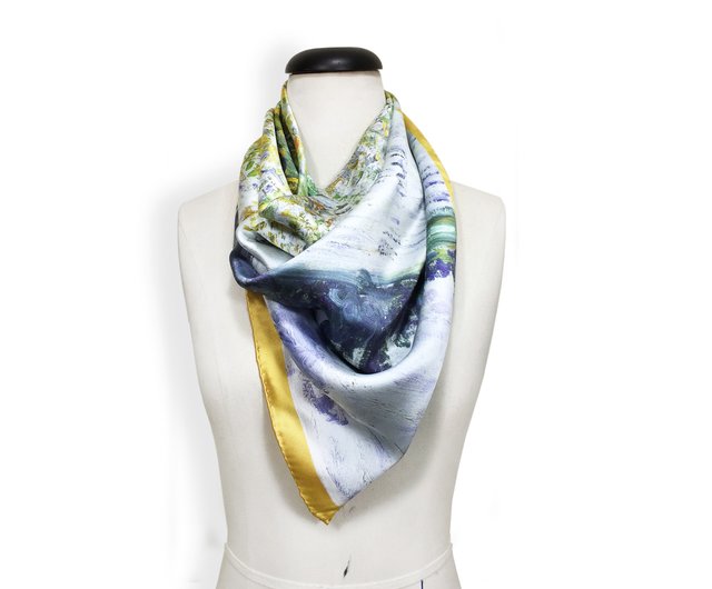 The Kiss Silk Scarf