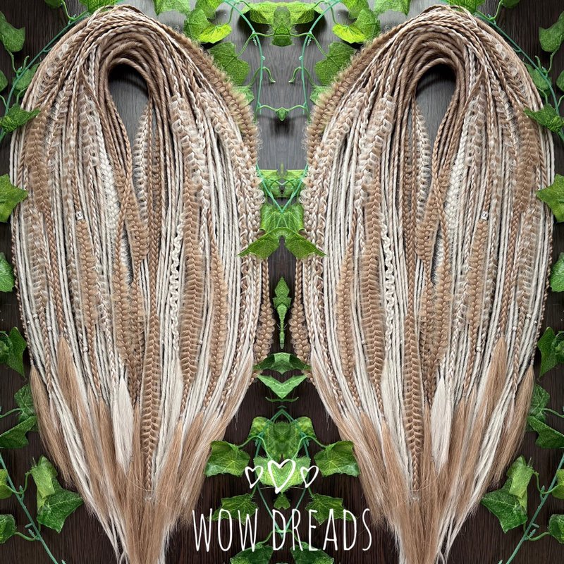 Set Brule Classik Ombre 合成長發綹 - 髮夾/髮圈 - 其他人造纖維 銀色