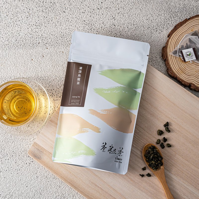 【茶粒茶】凍頂烏龍茶(8入/袋) 原片茶清爽回甘 - 茶葉/茶包/水果茶 - 新鮮食材 咖啡色