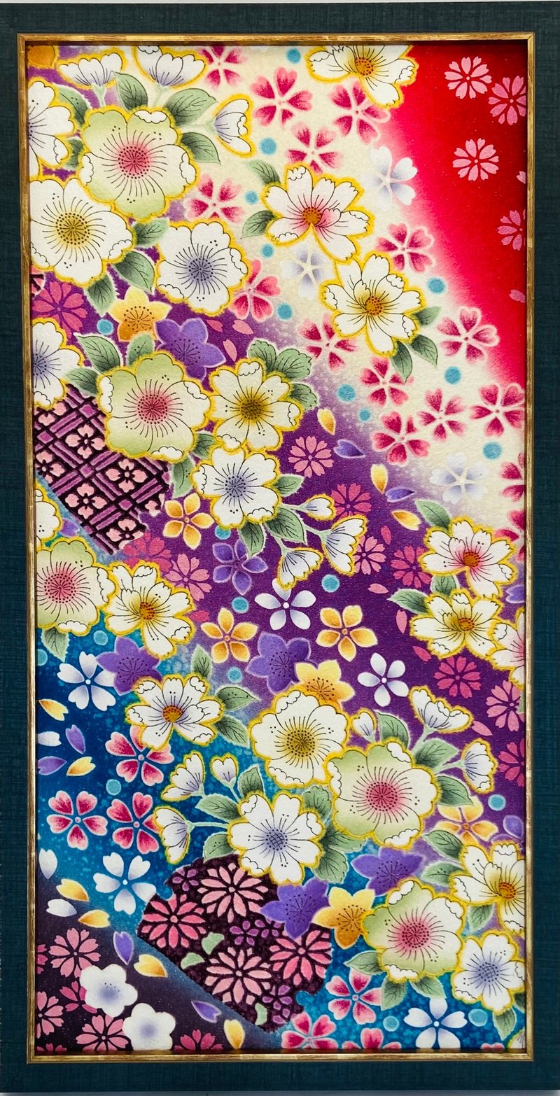 京友禅辻が花 - 壁貼/牆壁裝飾 - 其他材質 多色