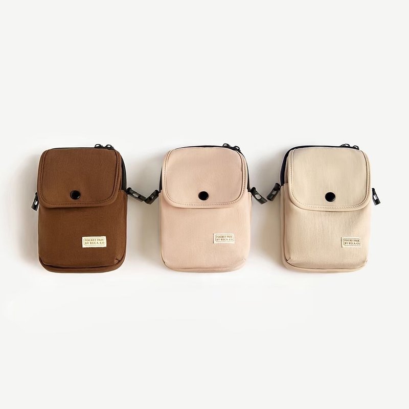 Bush Pocket 磁鐵多用包 - Messenger Bags & Sling Bags - Polyester 