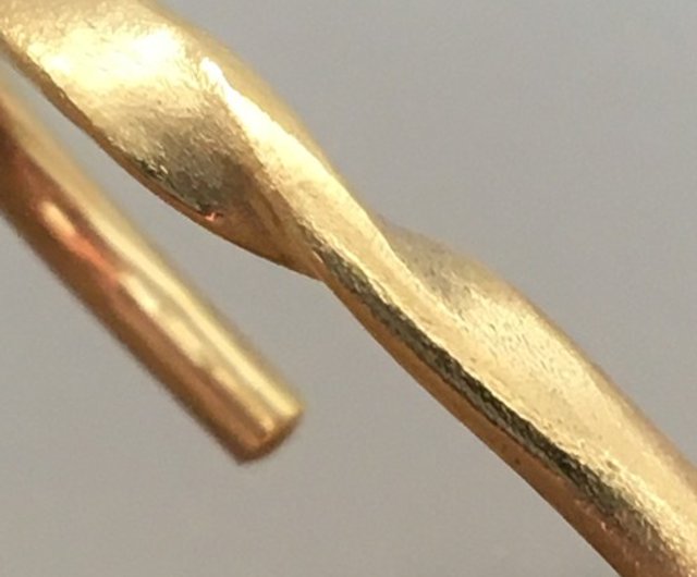 ENB 真鍮バングル　プレーン② ENB 真鍮バングル プレーン② brass bangle 2.5mm / 真鍮
