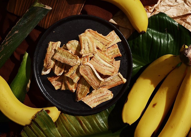 【太保制餅】白鑽香蕉片 不油炸 不加糖 不添加 - 水果乾 - 其他材質 