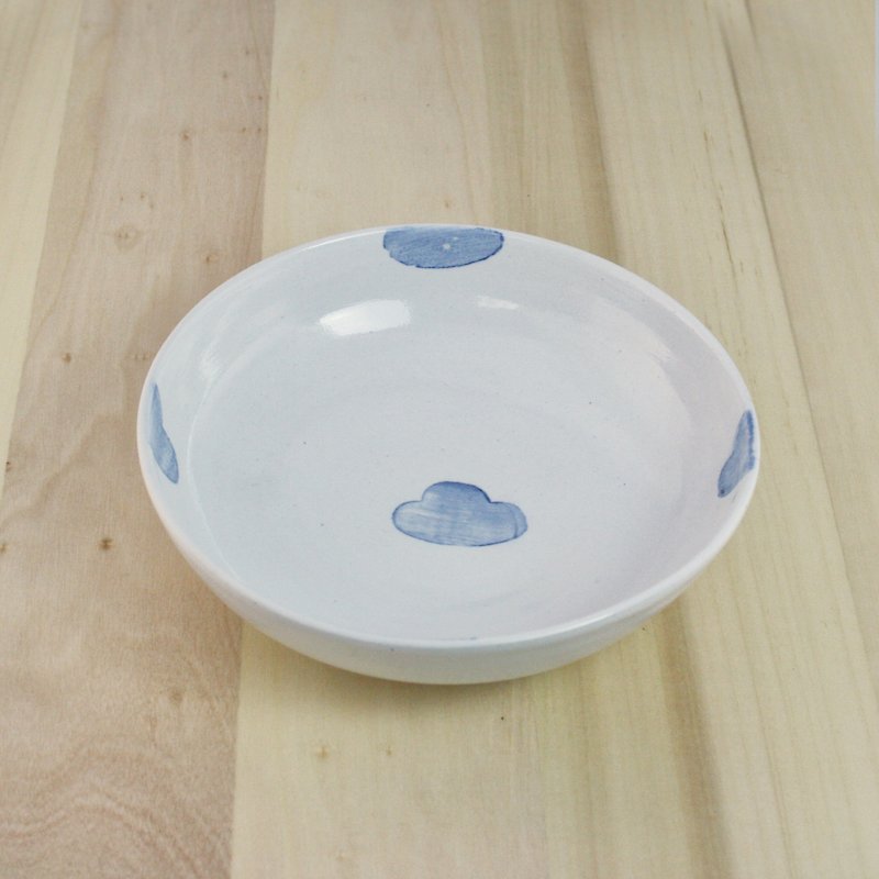 [Midsummer] saucer - thick cumulus - Small Plates & Saucers - Pottery White
