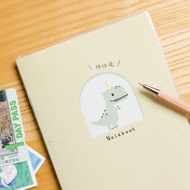 縁起物イラスト手帳セット（子・牛・寅・兎・龍・蛇）【ドットプリント】 - ノート・手帳 - 紙 多色