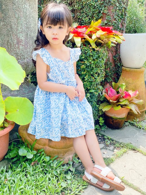 BOBO CHÉRIS 波波雪莉法式童裝 英國LIBERTY FABRICS女童Delphine法式公主洋裝