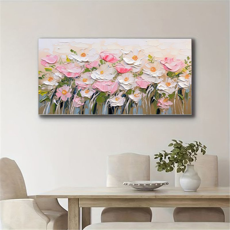 Landscape Painting Abstract Canvas Wall Art Picture for Living Room Decoration - โปสเตอร์ - ลินิน 