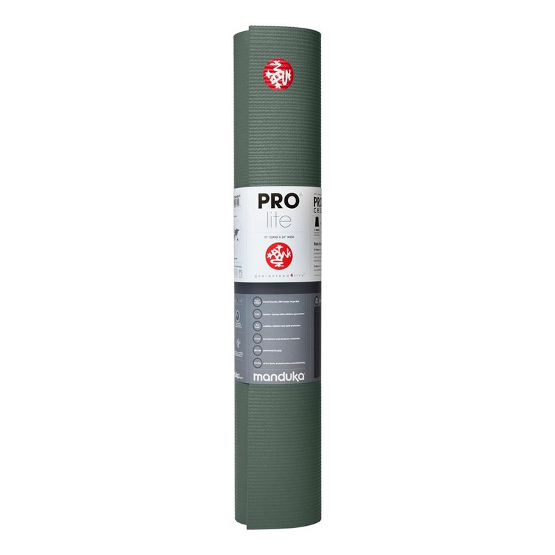 【Manduka】PROlite Mat 瑜珈墊 4.7mm - Black Sage - 瑜珈墊 - 其他材質 綠色