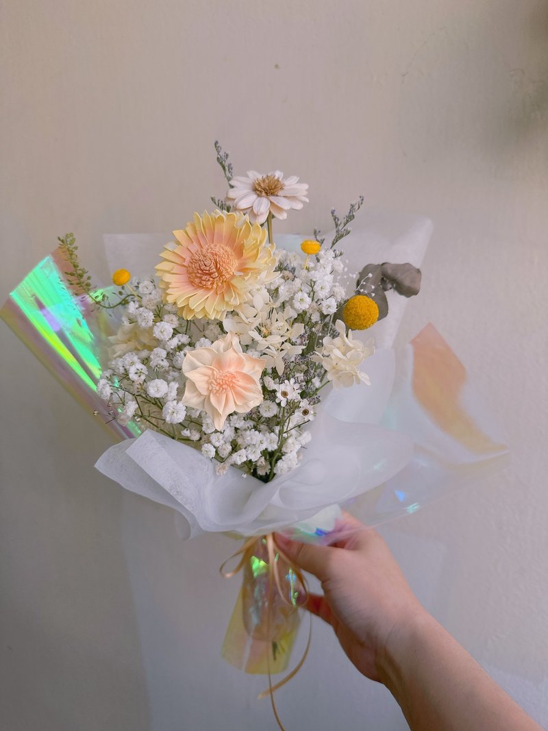美好時光 | 盛放時光 -畢業花束、乾燥花束、香氛花束 - 乾燥花/永生花 - 植物．花 橘色