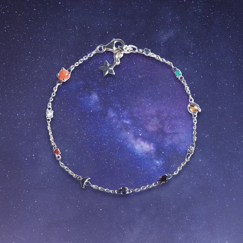 Universe bracelet Mini Universe bracelet #minimminiverse B066 - Bracelets - Sterling Silver 