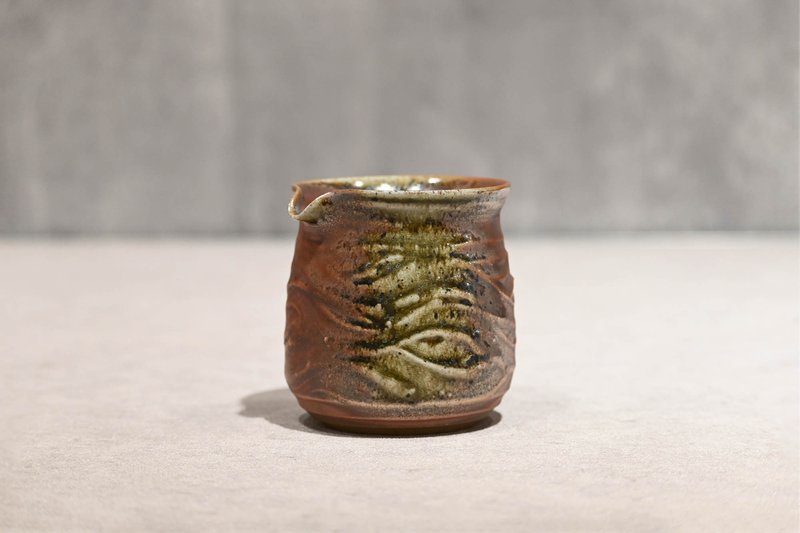 泥紋茶海 無把茶海 公道杯 公杯 勻杯【臻麟陶藝】 - 茶壺/茶杯/茶具 - 陶 