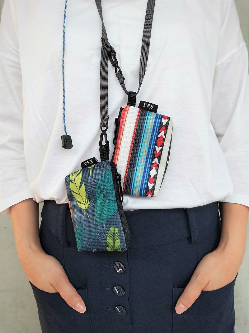 Kaiyun five-color coin purse and small object storage bag are lightweight and water-resistant - กระเป๋าใส่เหรียญ - วัสดุกันนำ้ 