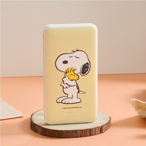 TOYSELECT SNOOPY史努比溫暖相擁雙線快充10000mAh行動電源