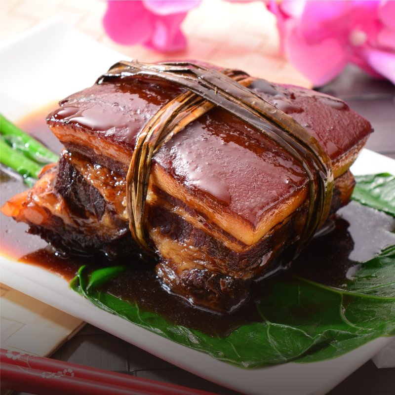 (New Year's Vegetables Pre-Order)【Good Food-South Gate Series】Hangzhou Wuhua Dongpo Pork (1 piece/400g) - Prepared Foods - Other Materials Khaki