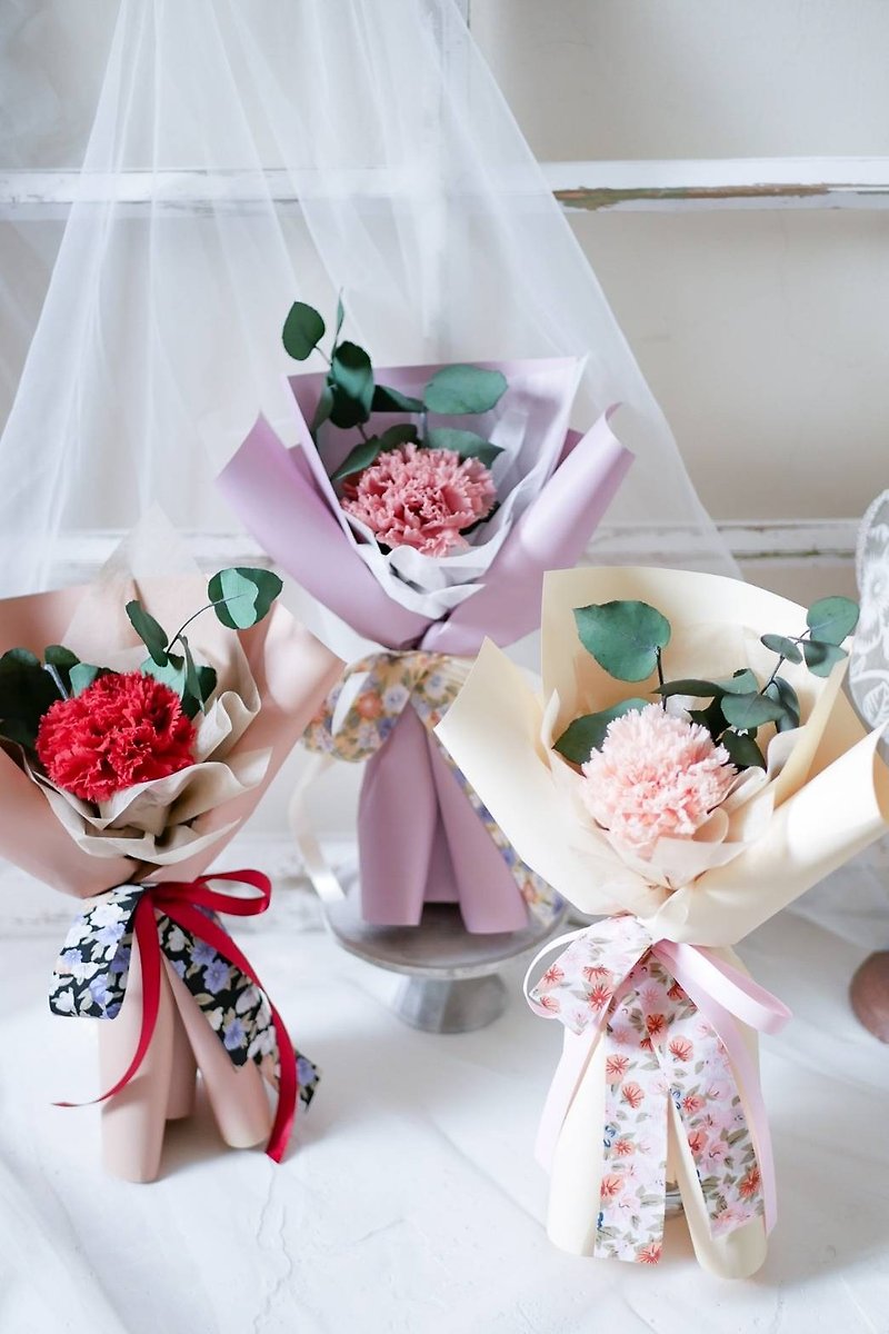 Mother's Day eternal bouquet/single carnation - Dried Flowers & Bouquets - Plants & Flowers 