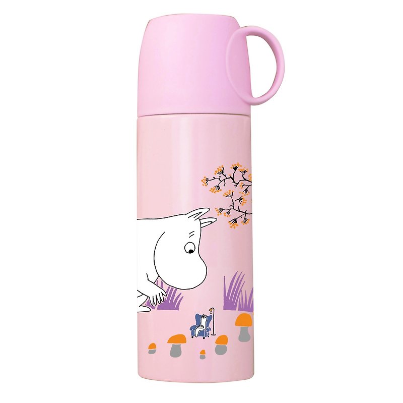 Moomin Moomin - Macaron Pastel Cup Thermos (Pink) - อื่นๆ - โลหะ สึชมพู
