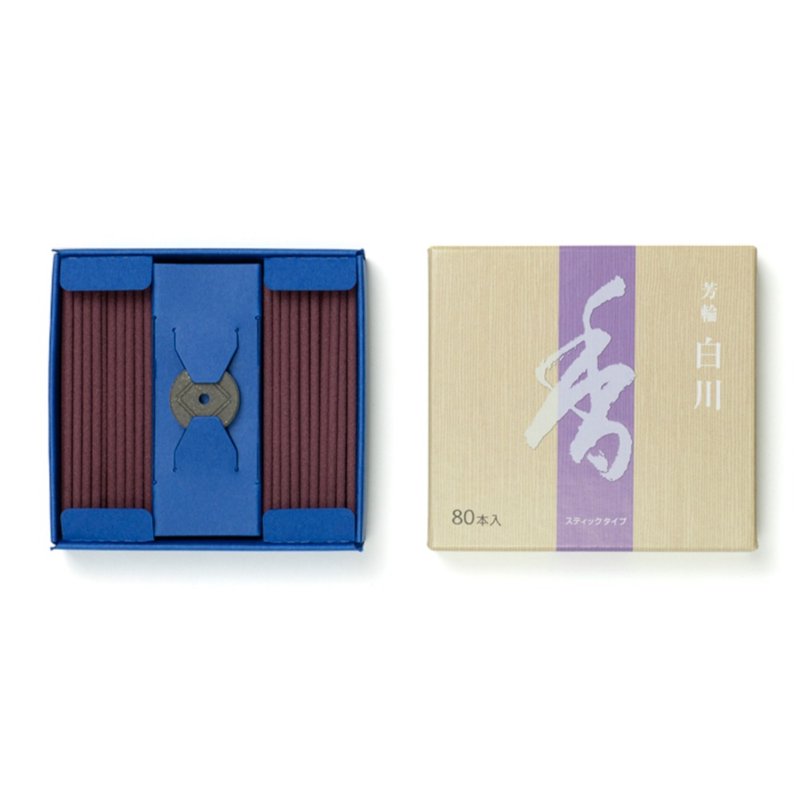 [Shirakawa] Shirakawa / White River (80 pieces) from Japan Shoeido Yoshirin series - Fragrances - Concentrate & Extracts 