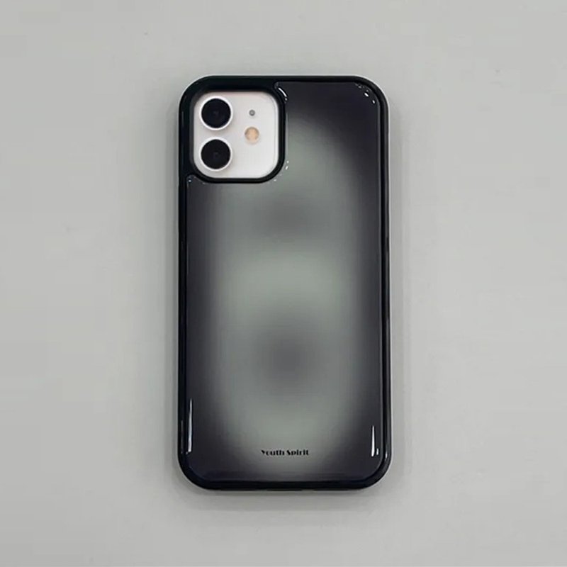 Fog Darkgray Epoxy Bumper Phone Case - Phone Cases - Other Materials Gray