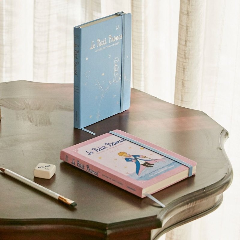 7321小王子綁帶萬年曆手帳 V29(週誌)-B612星球,73D70630 - 筆記本/手帳 - 紙 藍色