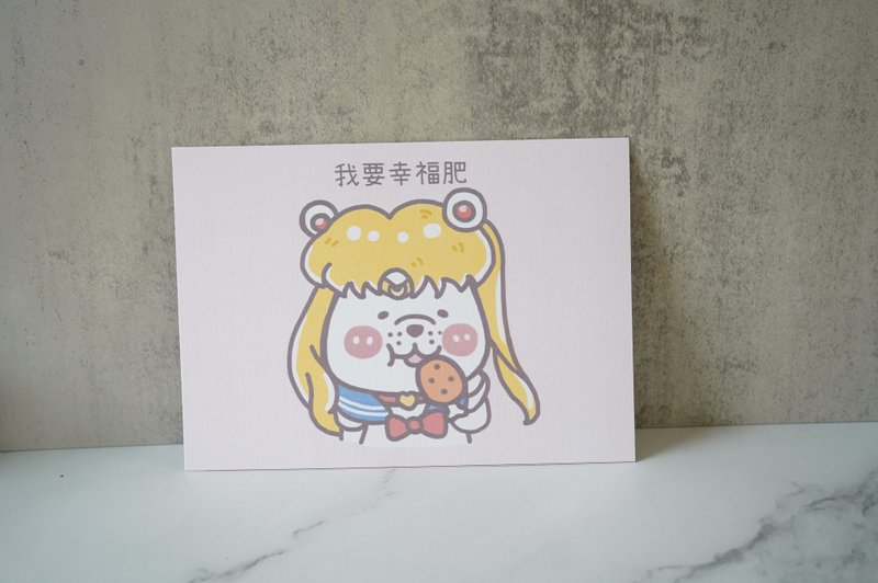 美少女小八明信片 - 卡片/明信片 - 其他材質 