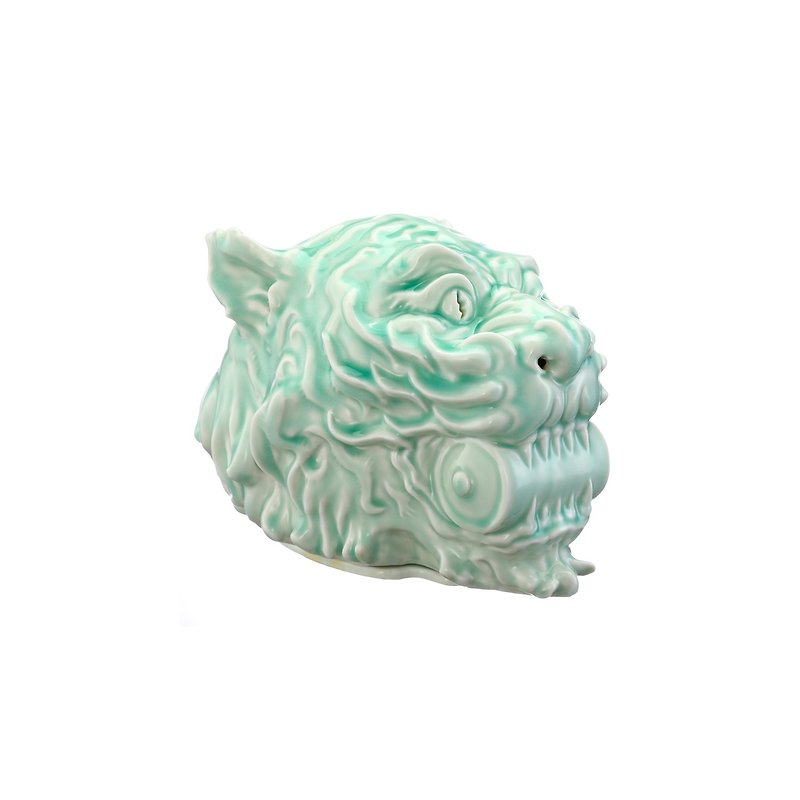 Sand Dust Department Store‧Touhou Shadow Celadon Glazed Ceramic Incense Burner - ของวางตกแต่ง - ดินเผา สีเขียว