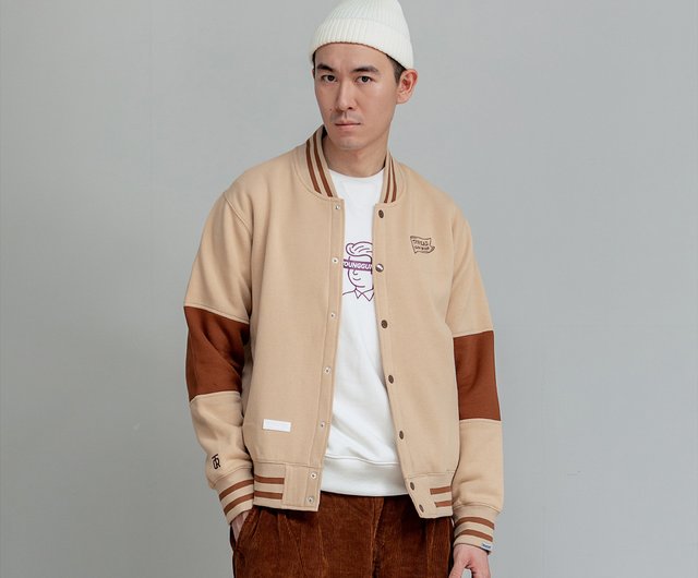 champion fleece baseball jacket