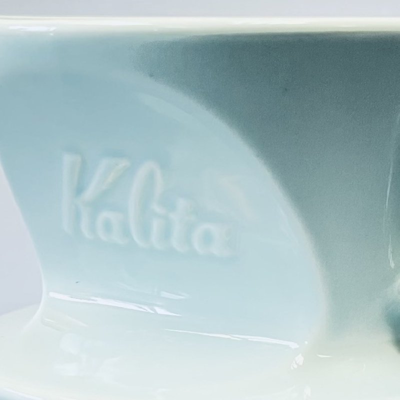 【日本】Kalita x Hasami 101系列 波佐見燒陶瓷濾杯 (貝殼藍) - 咖啡壺/手沖壺 - 陶 藍色