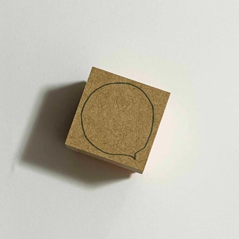 ラバースタンプ 吹き出し エピリリオリジナル - 印章/印台 - 橡膠 