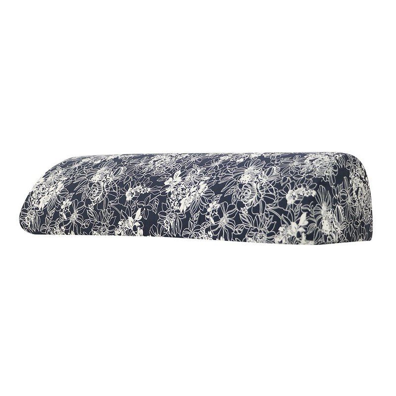 <L white blue dye No.> Body SPA massage pillow waist cushion pillow applicable semicircle exclusive characteristics defined baud giant cloth [Prodigy] - ผลิตภัณฑ์กันยุง - ผ้าฝ้าย/ผ้าลินิน หลากหลายสี