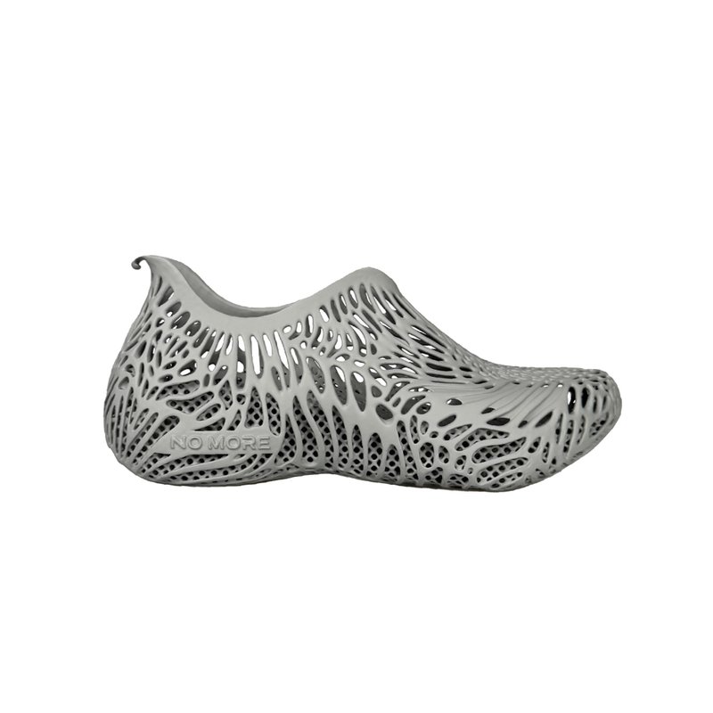 | WOOLAND - 森森鞋 3D列印鞋 瑪瑙灰 | - 拖鞋 - 塑膠 灰色