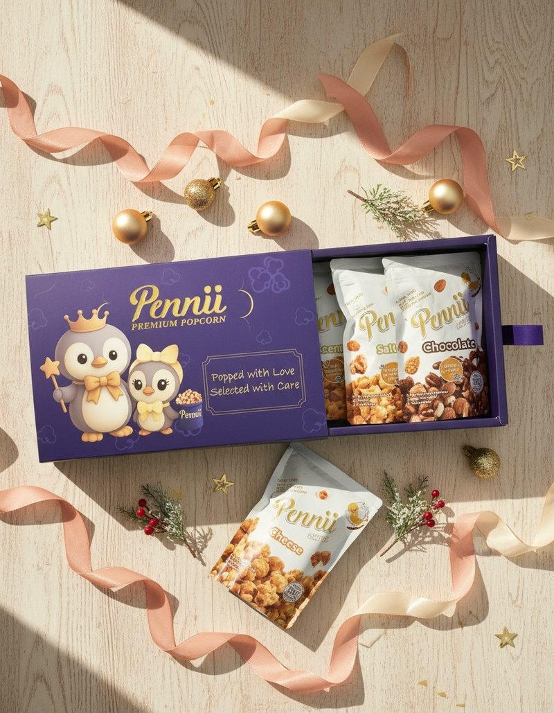 Pennii Premium 節日禮盒 - 零食/點心 - 其他材質 橘色