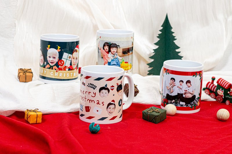 Customized Christmas mug - Other Furniture - Porcelain 