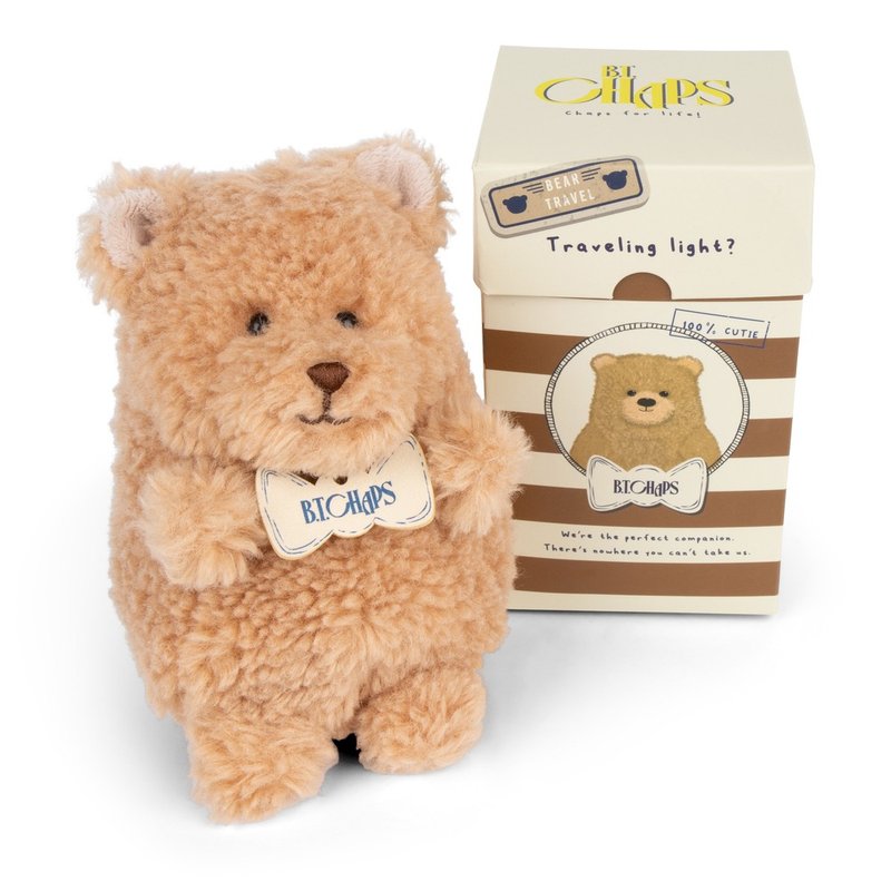 [The first choice for Christmas gift exchange] BT Chaps Baby Bear Boxed Doll-Matt - Stuffed Dolls & Figurines - Other Man-Made Fibers Multicolor