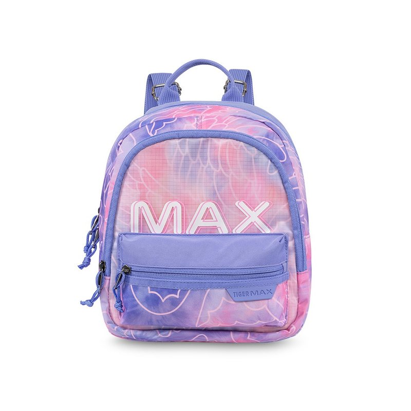 MAX 迷你後背包-羽翼粉紫 - 後背包/背包/書包 - 其他人造纖維 紫色