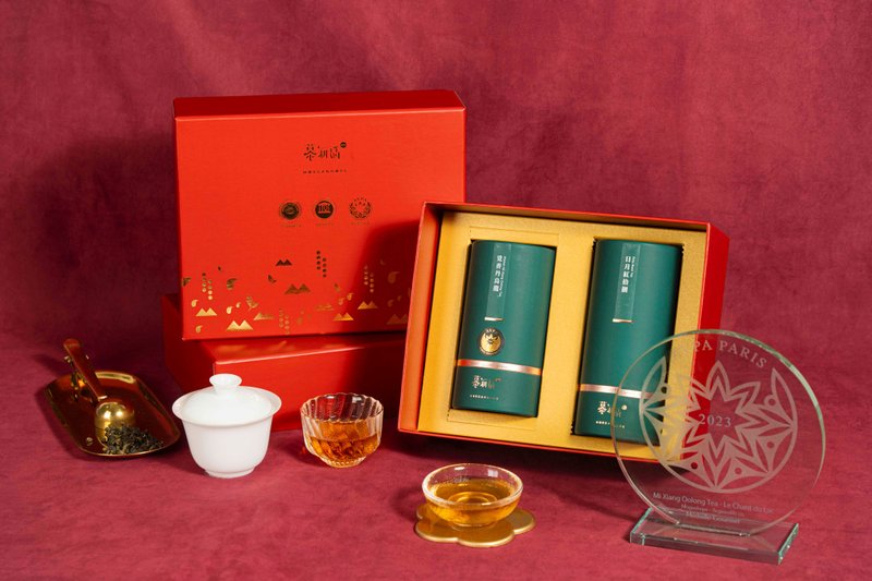 [Exclusive Gift Box] Muchenghuo Qili Encore AVPA Tea Gift Box-Evaporated Milk Jinxuan Oriental Beauty - Tea - Fresh Ingredients Blue