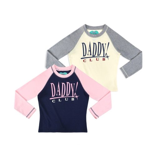 daddy & the muscle academy DADDYCLUB | Daddy Club Raglan Sleeve Crop Top