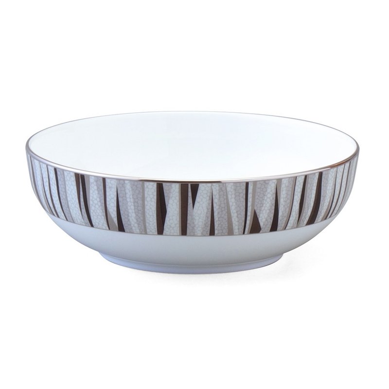 Mordern Stripes 食尚摩登沙拉碗(13cm)-黑鯊 - 碗 - 陶 多色