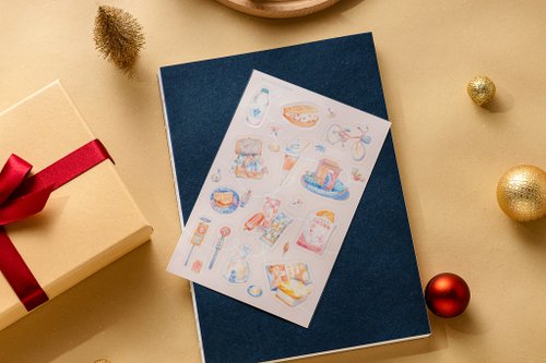 臺灣大學出版中心。原創。設計 ntu-authentic 臺灣大學 NOTHING PLANNER 透明貼紙 NTU校園記憶