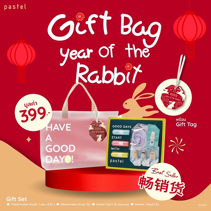 Gift Bag Year of The Rabbit - 其他 - 其他材質 紅色