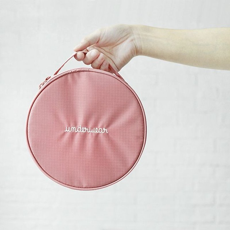 2NUL-輕旅內衣收納圓包V2-印度粉紅,TNL84697 - 其他 - 聚酯纖維 粉紅色
