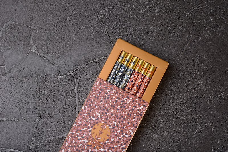Hayashi Terrazo Pencil - ดินสอ - ไม้ สีนำ้ตาล
