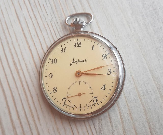 Russian mechanical hot sale pocket watch