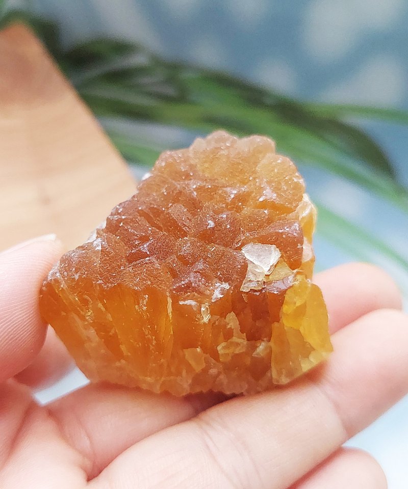 Fluorite  江西產地 黃螢石 天然礦石 原礦 - 擺飾/家飾品 - 其他材質 