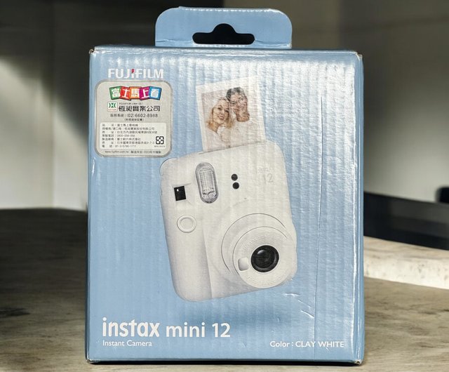 富士フイルム instax 温 mini12 クレイホワイト ＊箱無し＊
