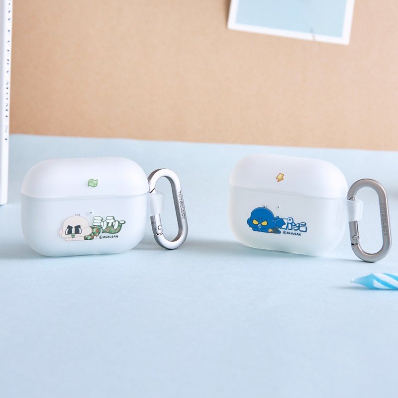 阿啾小劇場趴趴叛逆款強悍防摔AirPods保護套 - AirPods/耳機保護套 - 塑膠 多色