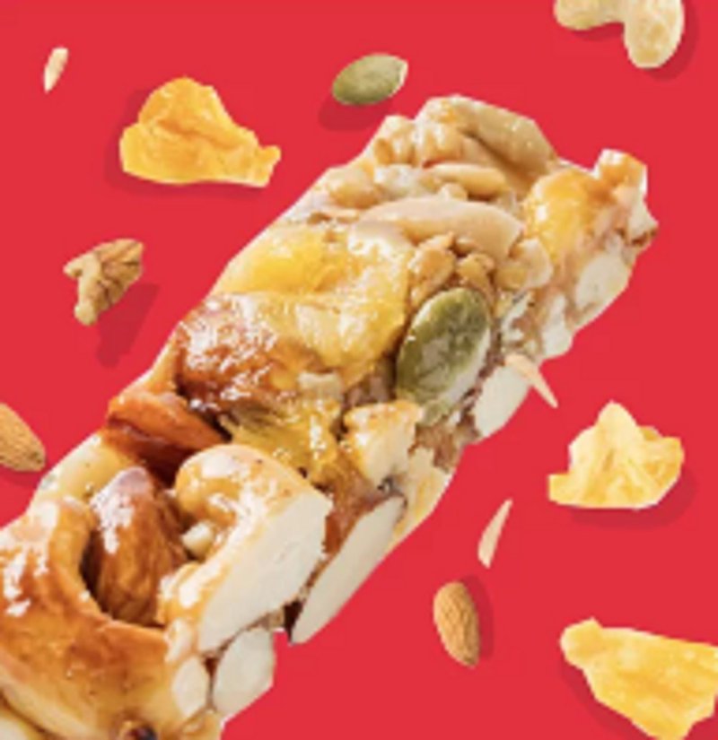 HiNUTS Nuts Bars-Pineapple - Nuts - Fresh Ingredients Blue