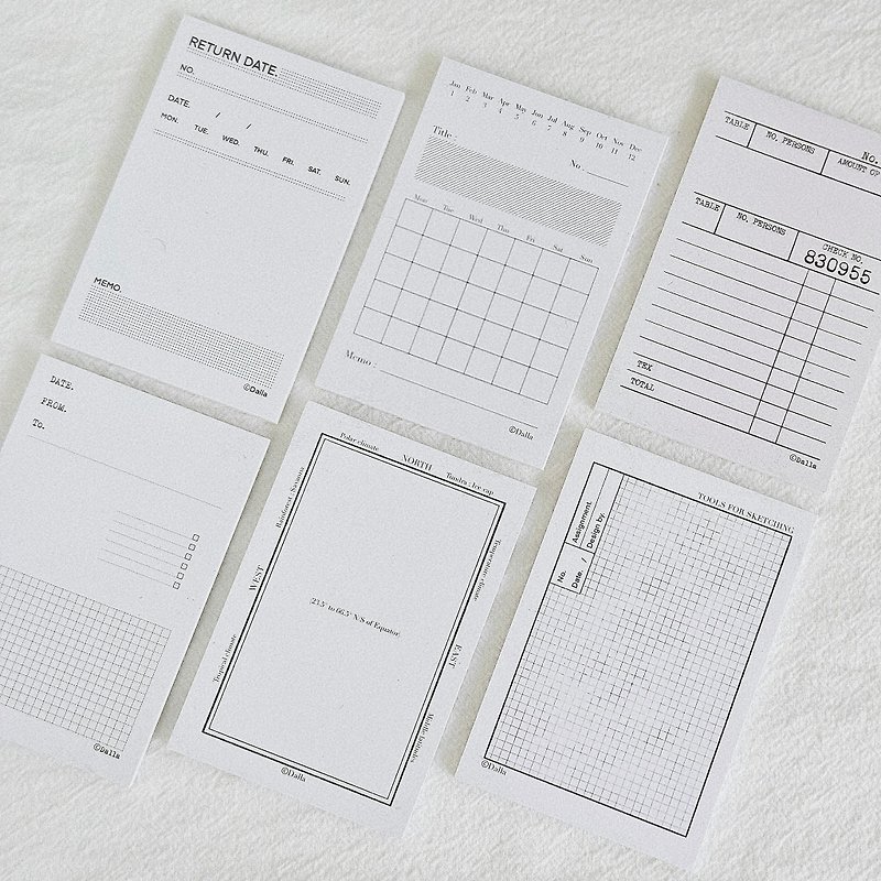 Vintage paper memo pad - Sticky Notes & Notepads - Paper 
