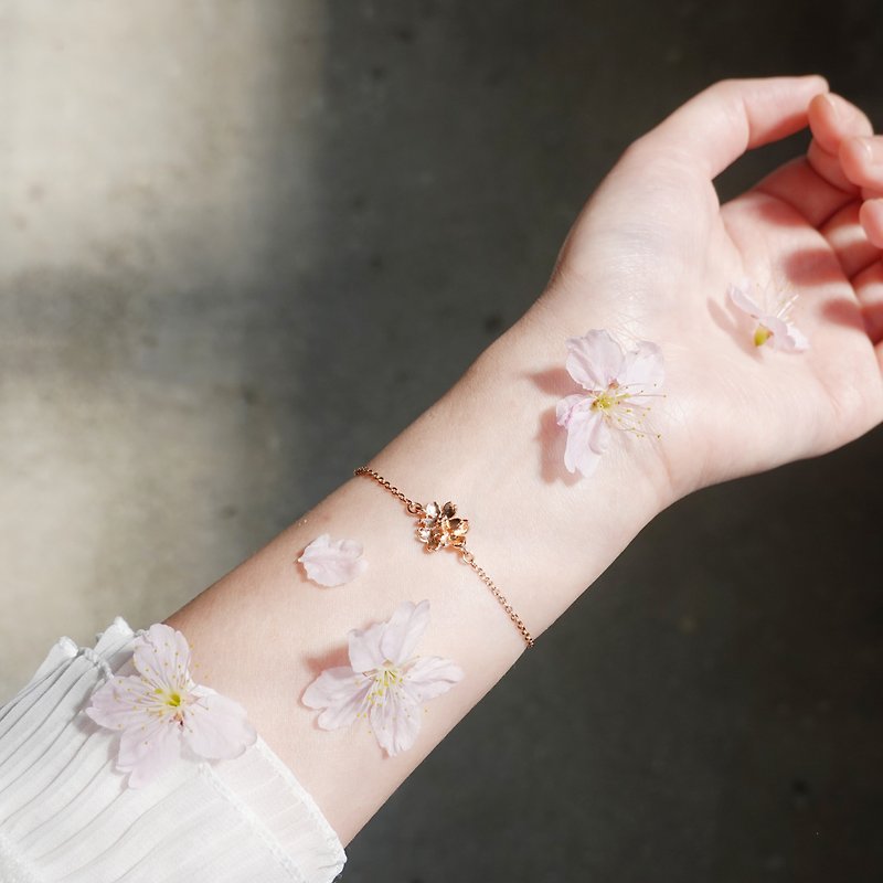 Flower Attitude | Spring 2020 Sakura Limited Series Bracelet - สร้อยข้อมือ - เงินแท้ 