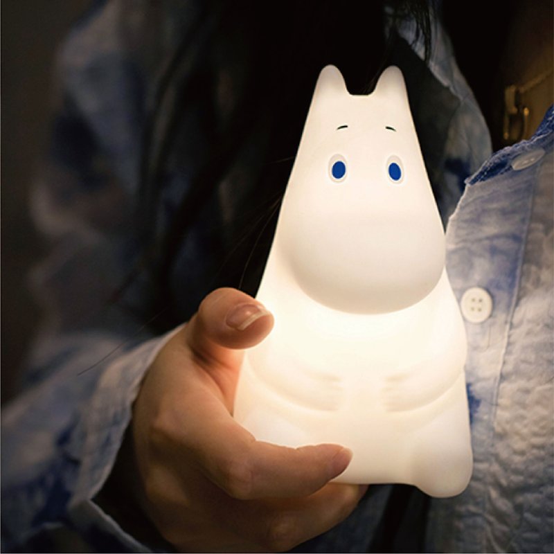 【MOOMIN】 Silicone night lamp Moomin/13cm - Stuffed Dolls & Figurines - Other Materials 